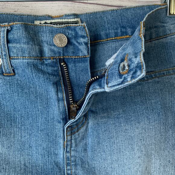 Route 66 Original Clothing Co Girls Denim Jean Skirt Studded Panel Back Size 8 - Picture 12 of 15